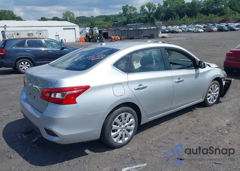 2016 Nissan Sentra Fe+ S/S/Sl/Sr/Sv from USA, damaged, VIN 3N1AB7AP4GY241887